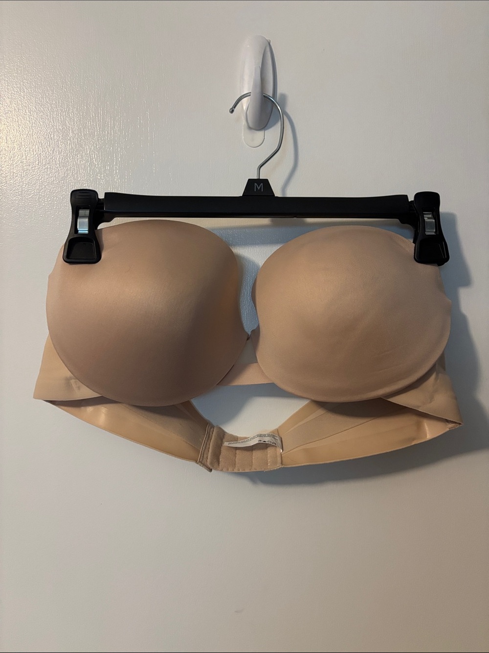 Maidenform Strapless Nude Convertible Bra Seamless Support 36D NWOT